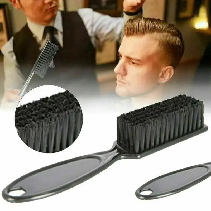 SERRATED Barber Fade Brush Soft Bristle
