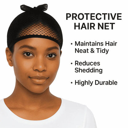 Mesh Hair Net with Elastic Edge