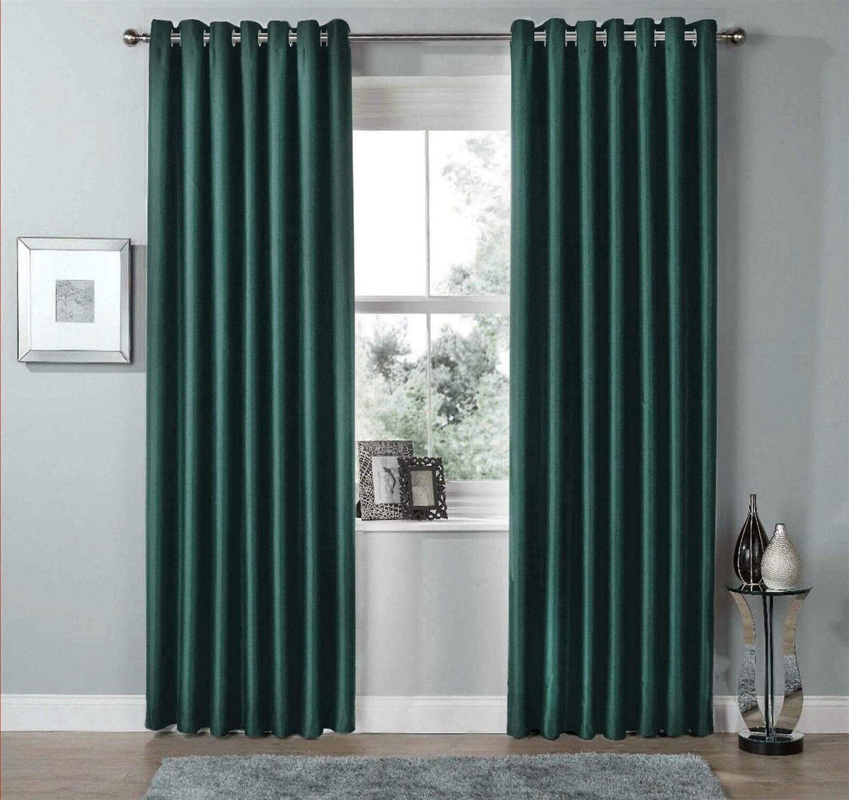 OLIVIA ROCCO Thermal Blackout Curtains For Room Darkening Panels 12 Colours Multiple Sizes