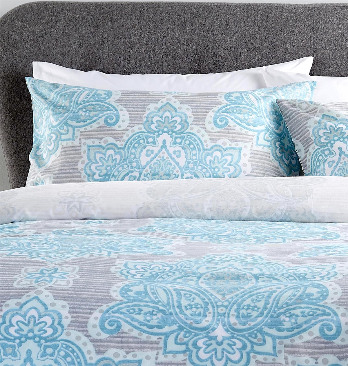 OLIVIA ROCCO Empire Duvet Set Reversible Luxurious Premium Cotton Rich Hotel-Quality Super Soft Finish