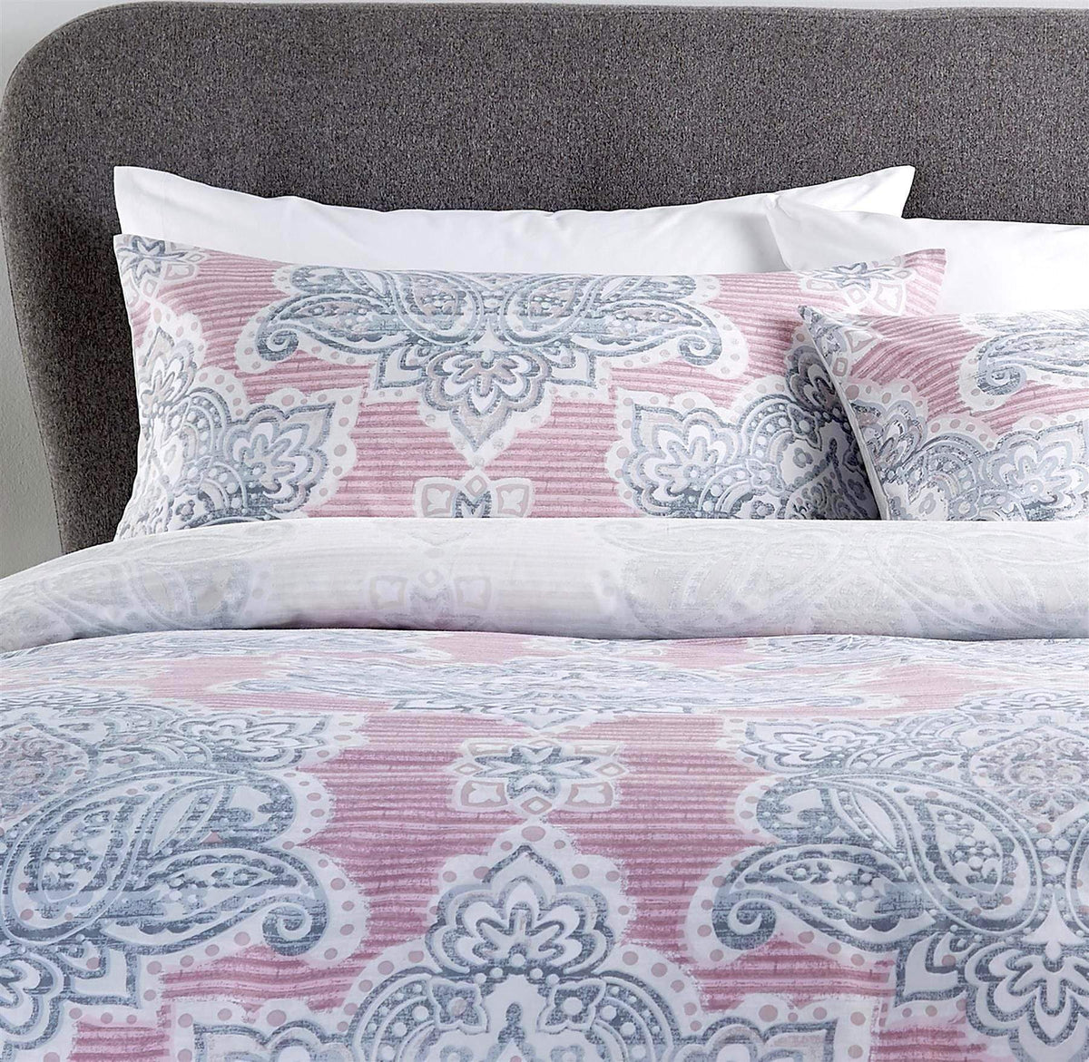 OLIVIA ROCCO Empire Duvet Set Reversible Luxurious Premium Cotton Rich Hotel-Quality Super Soft Finish