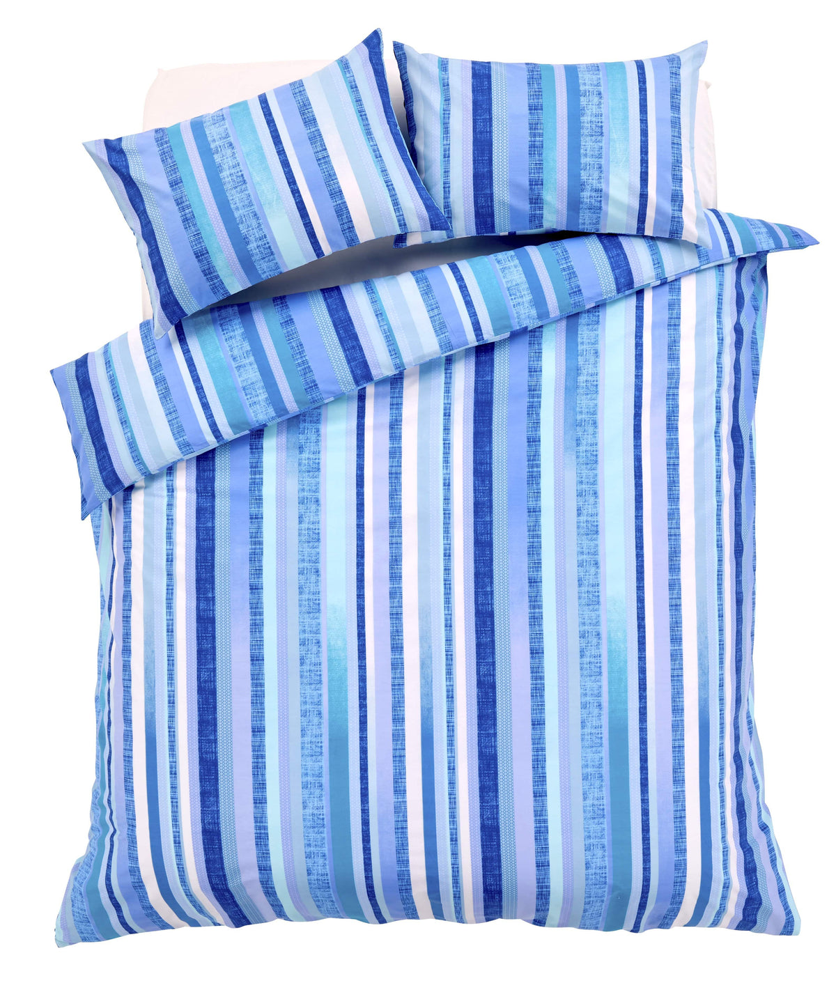 OLIVIA ROCCO Duvet Set Maine Stripe Cotton Rich Luxury Striped Design Single Double King