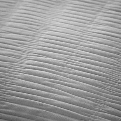 OLIVIA ROCCO Belgravia Grey Microfibre Duvet Cover Set With Pillowcases Soft Easy Care