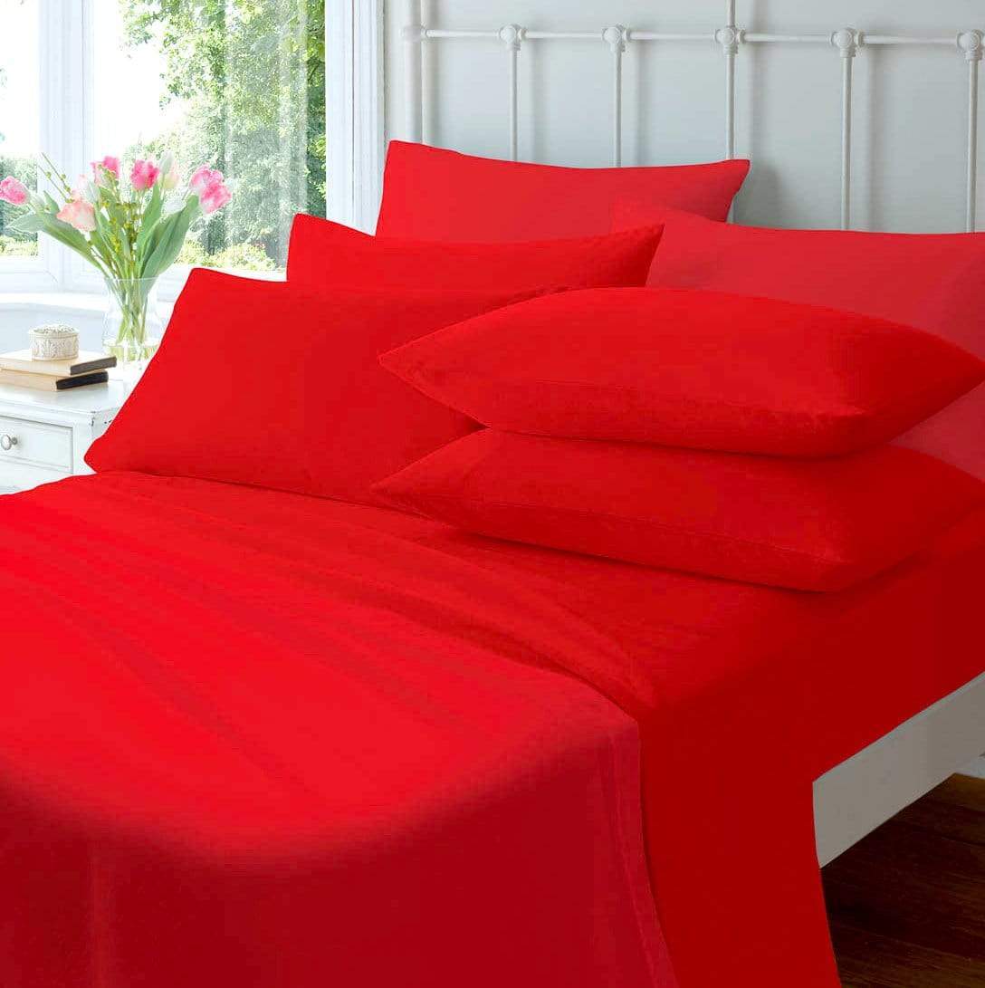 OLIVIA ROCCO Flannelette Duvet Set Brushed Cotton Super Soft Warm Luxuriously Bedroom Refresh Easy-Care Comfort