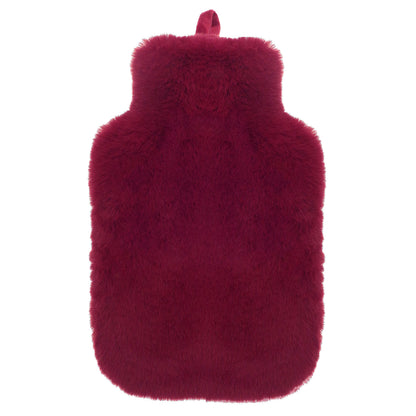 OLIVIA ROCCO Faux Fur Covered 2 Litre Luxury Hot Water Bottle Thermotherapy Natural Hotel-Quality Everyday Comfort