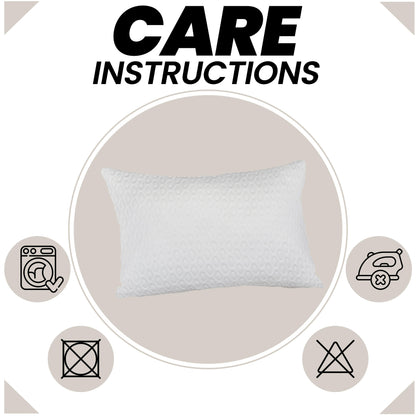 OLIVIA ROCCO Air Flow Pillow Hotel Quality Anti Snore Side Sleeper Premium Fibre Filling