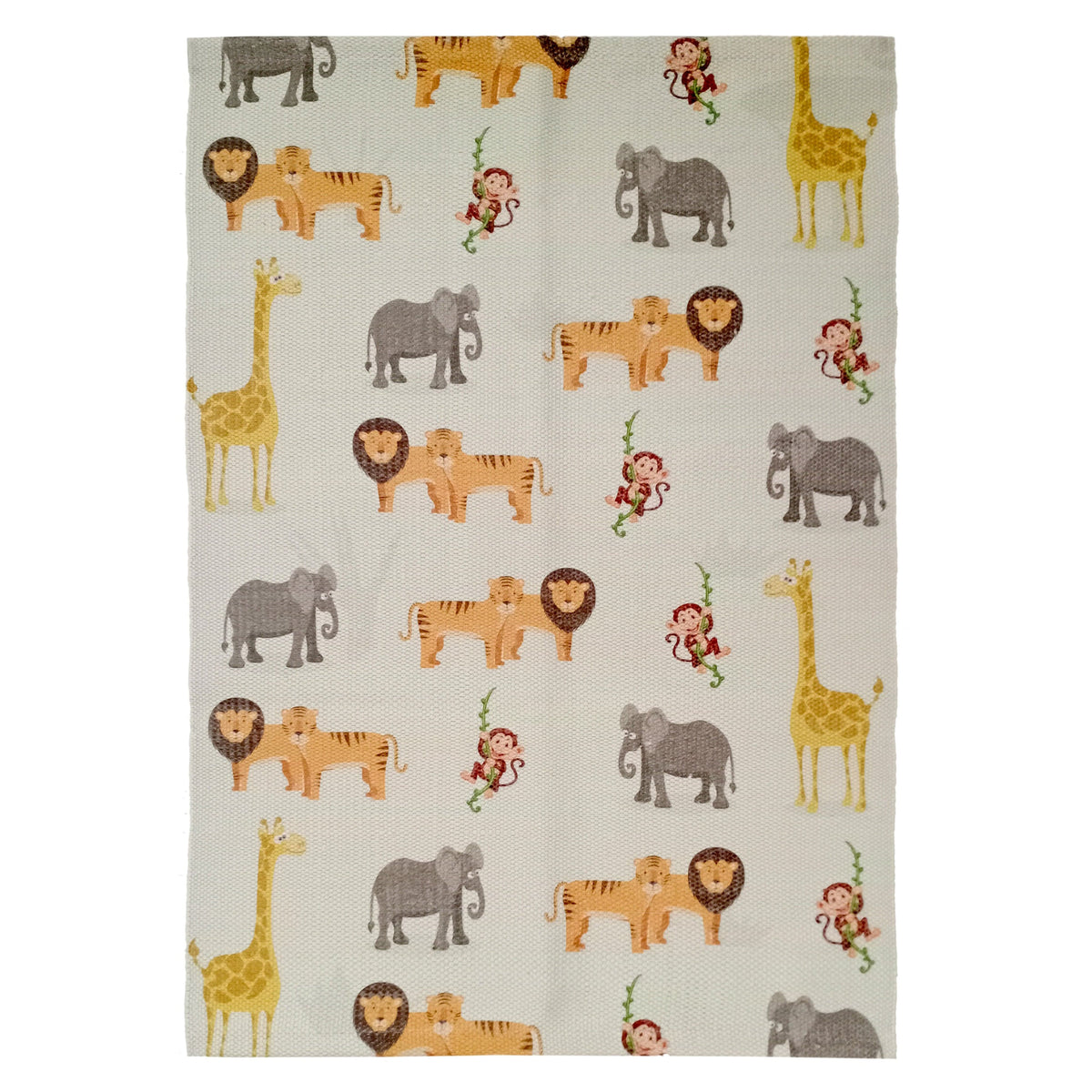 OLIVIA ROCCO Animal Print Rug Safari Non Slip Soft Durable Floor Rug for Living Room