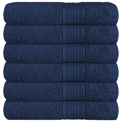 OLIVIA ROCCO Rhodes Towel Royal Blue 100% Cotton Hotel Quality Soft Super Absorbent Hand