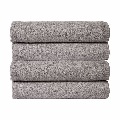 OLIVIA ROCCO Pack Of 4 Large Quick-Drying Indus Valley Cotton Bath Sheets 80x140cm