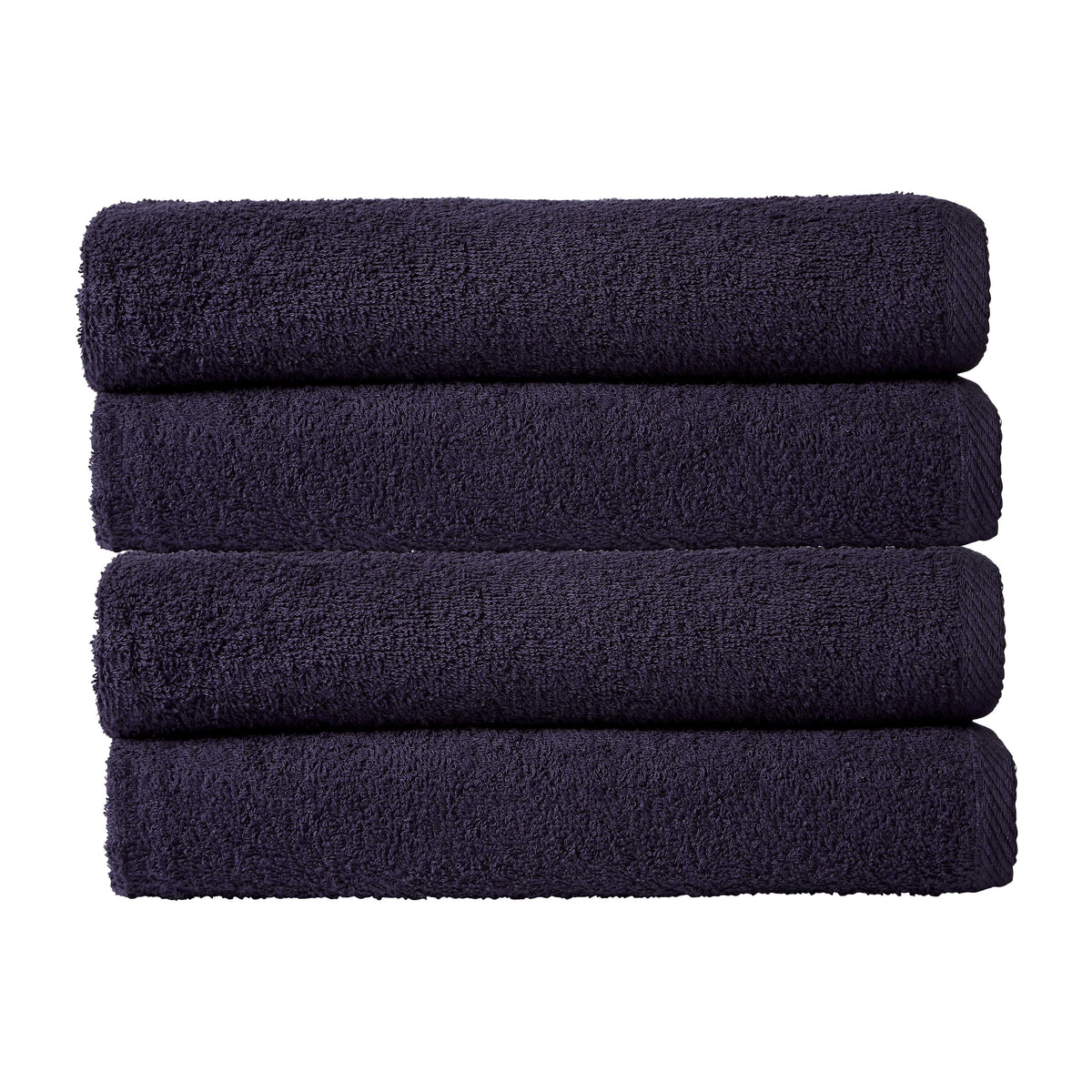 OLIVIA ROCCO Pack Of 4 Large Quick-Drying Indus Valley Cotton Bath Sheets 80x140cm