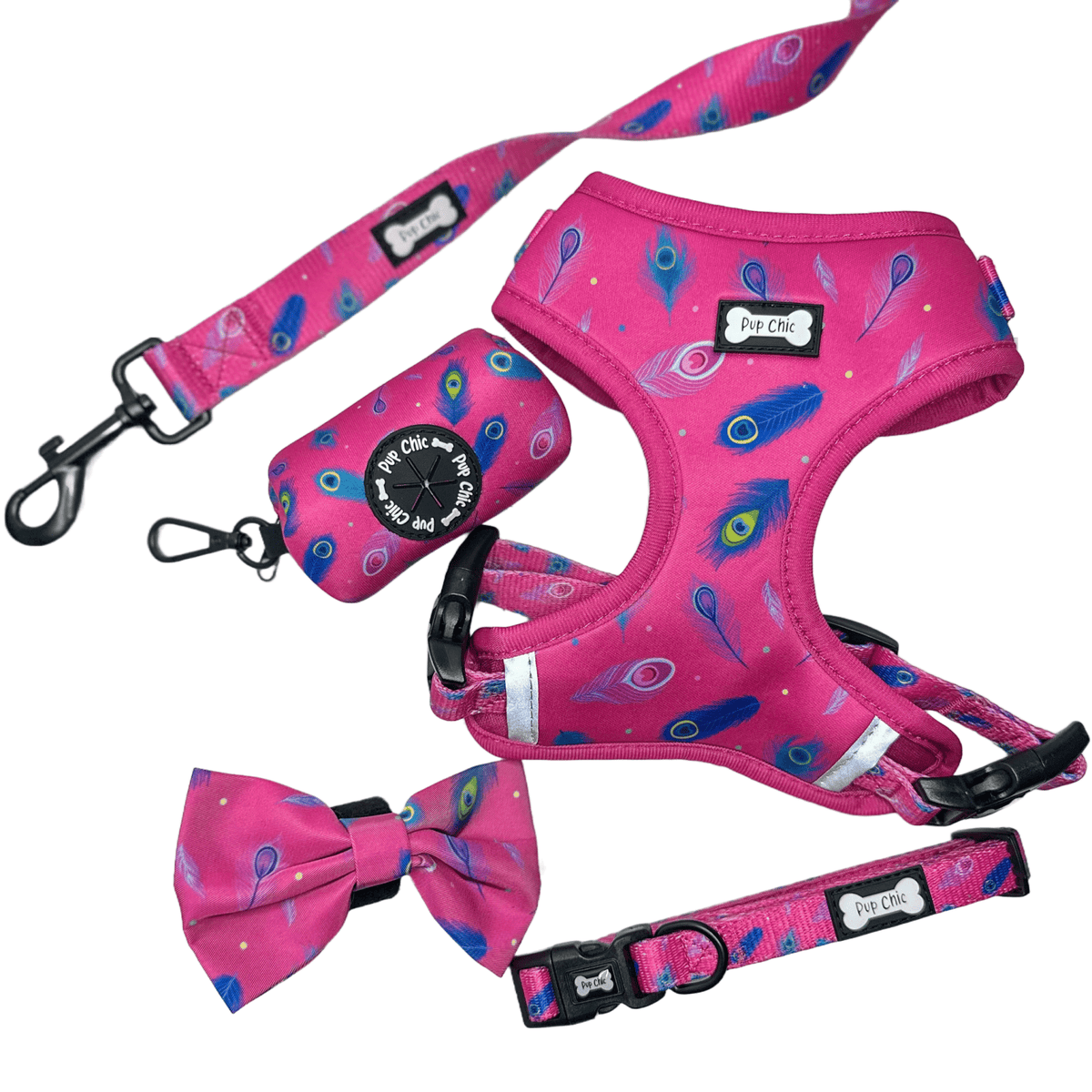 Peacock Power Dog Collar: Stylish, Durable, and Comfortable for Your Dog