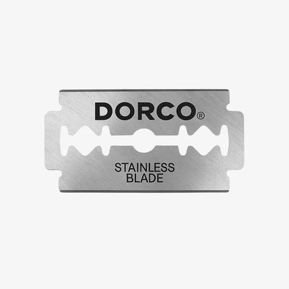 DORCO Stainless Steel Double Edge Razor Blades 10 Pack