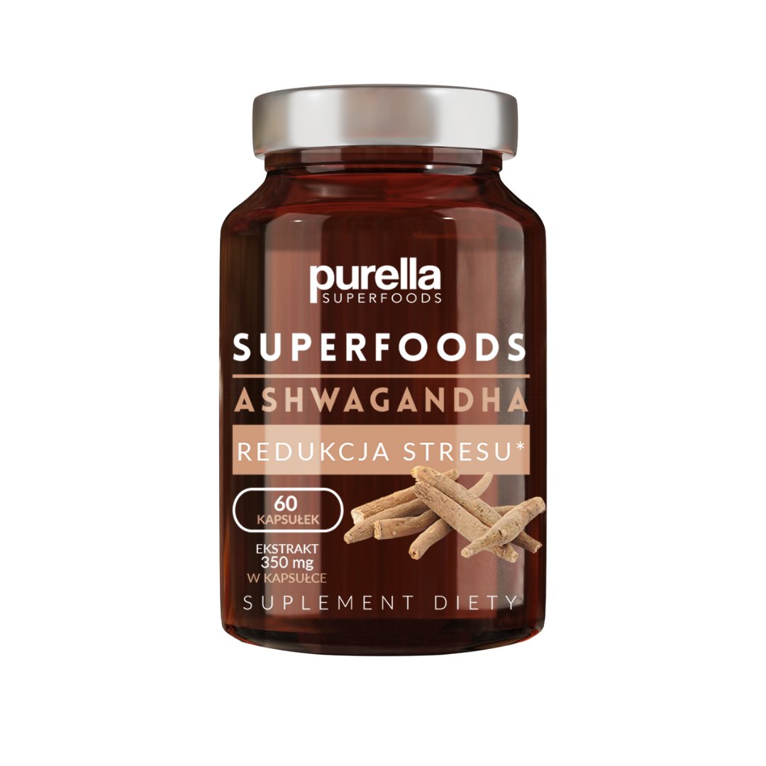 Food Supplement Ashwagandha - Stress reduction 60 capsules