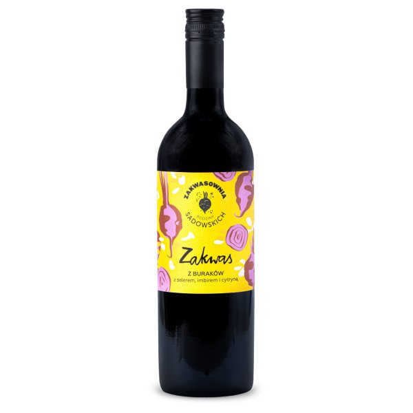 Beetroot kvass with celery, ginger & lemon 750ml